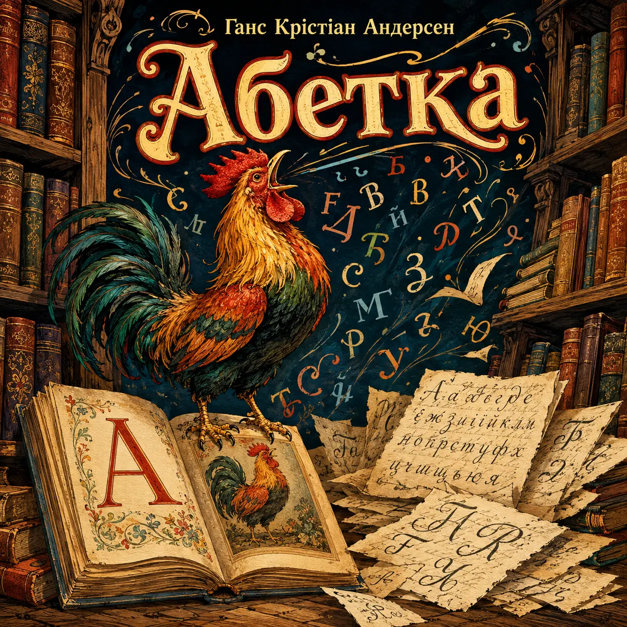 Ілюстрація до казки «Абетка»