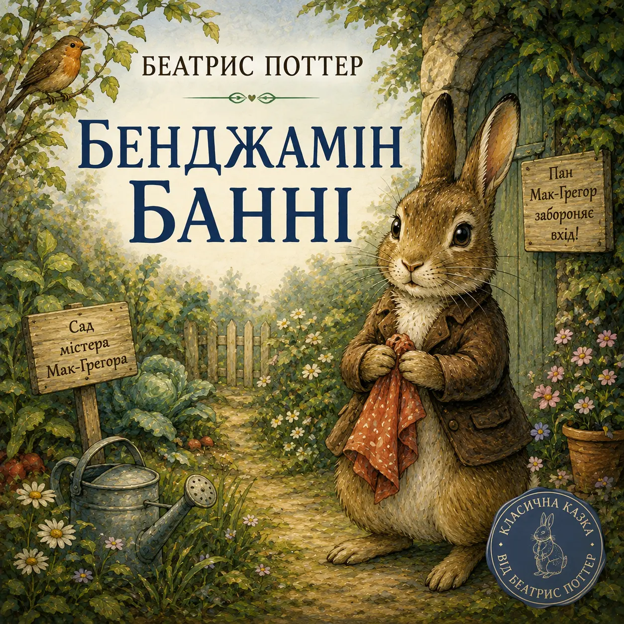 Ілюстрація до казки «Бенджамін Банні»