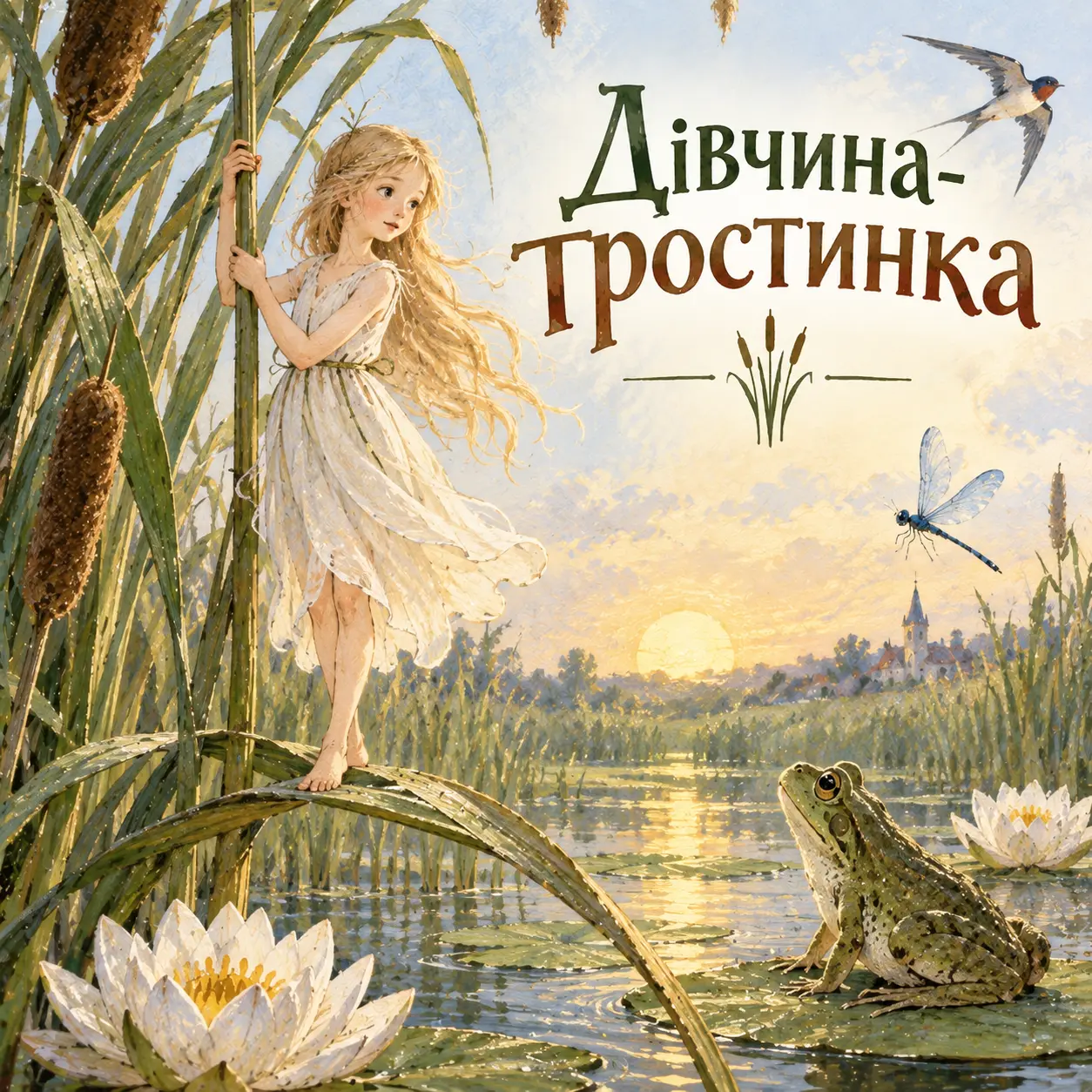 Ілюстрація до казки «Дівчина-тростинка»