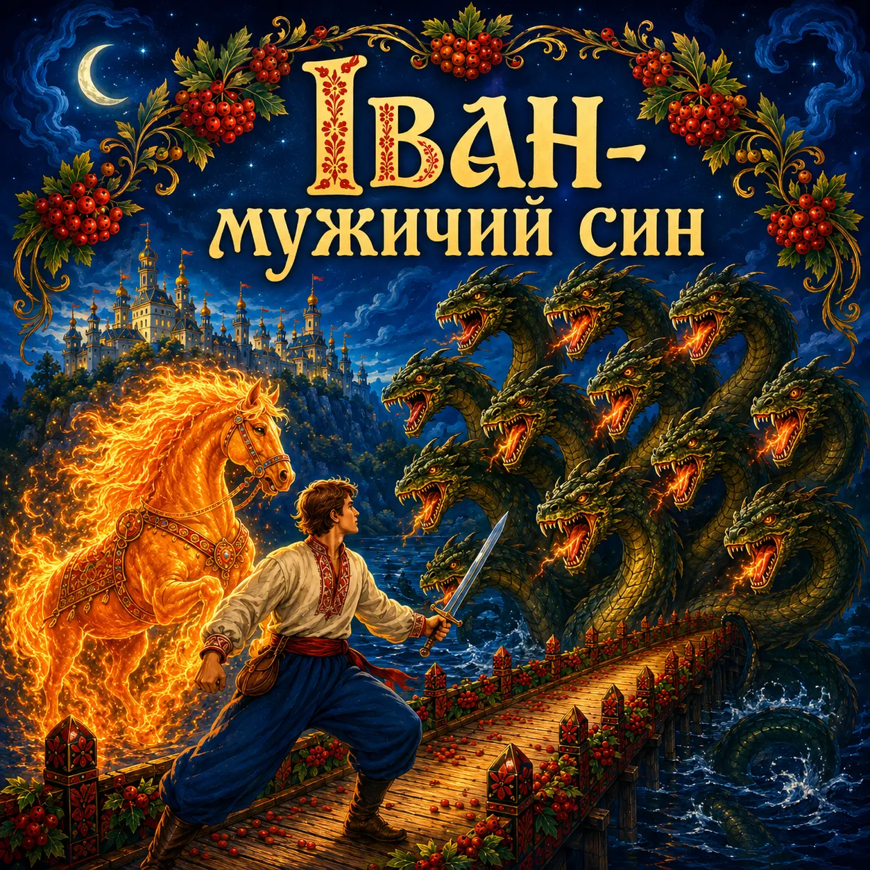 Ілюстрація до казки «Іван-мужичий син»