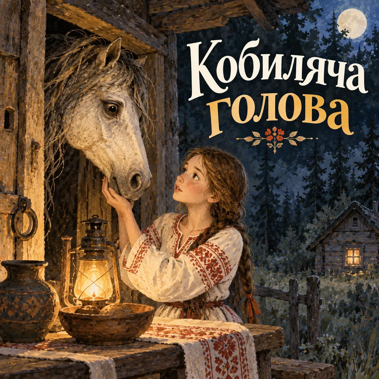 Ілюстрація до казки «Кобиляча голова»