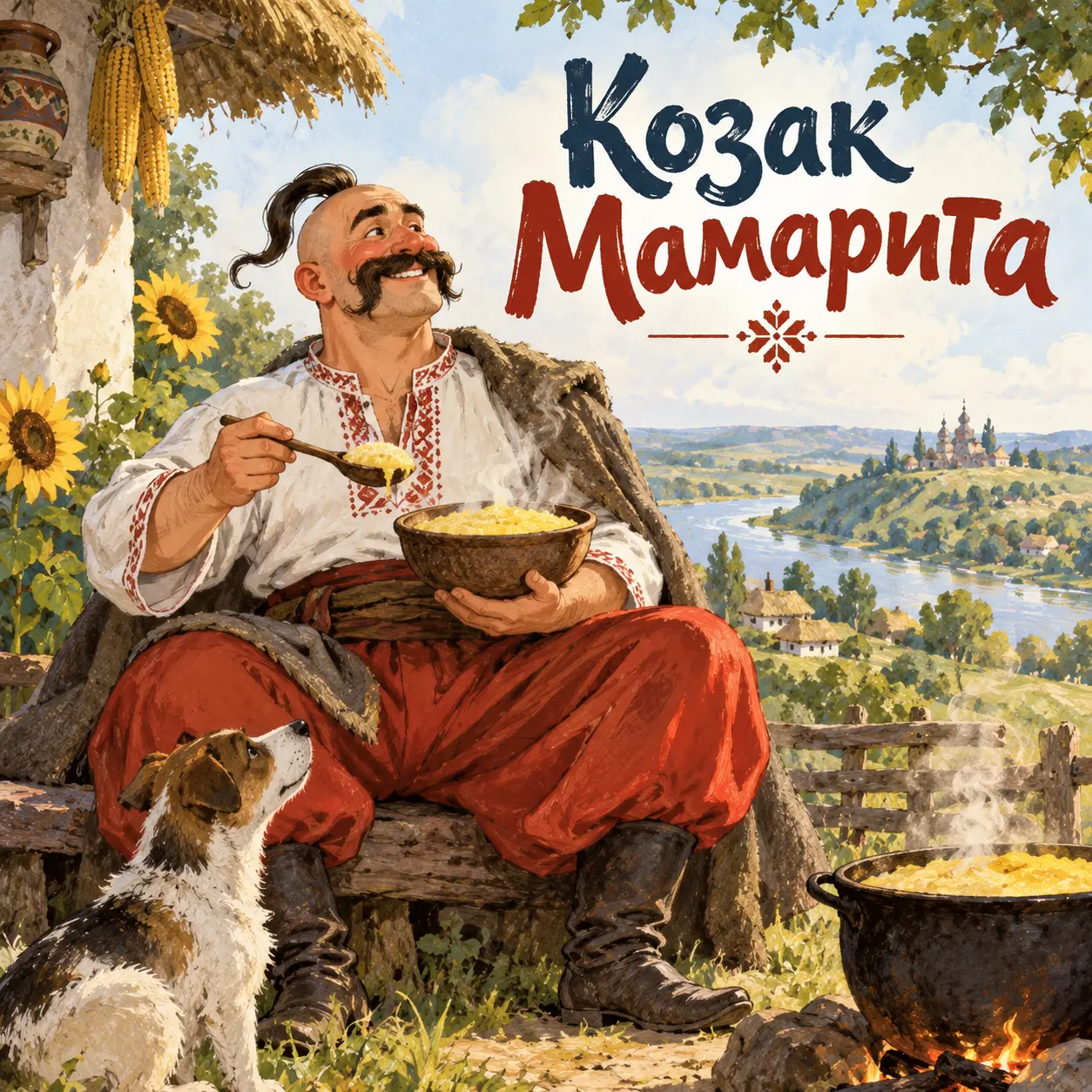 Ілюстрація до казки «Козак Мамарига»