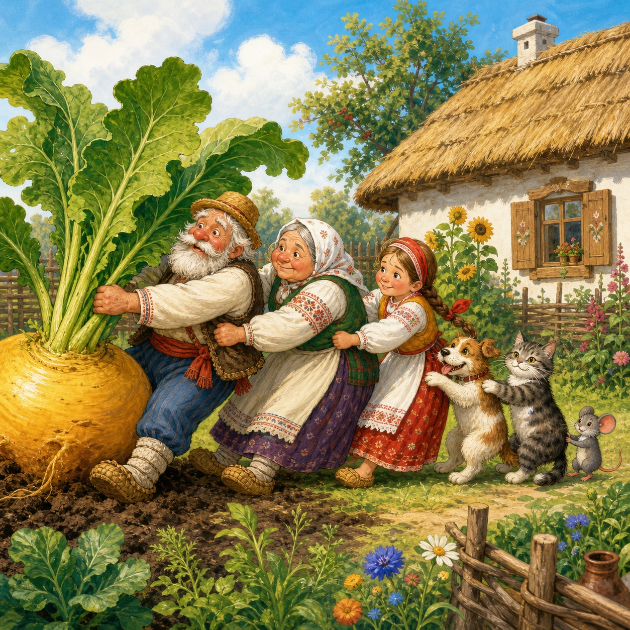 Ілюстрація до казки «Ріпка»