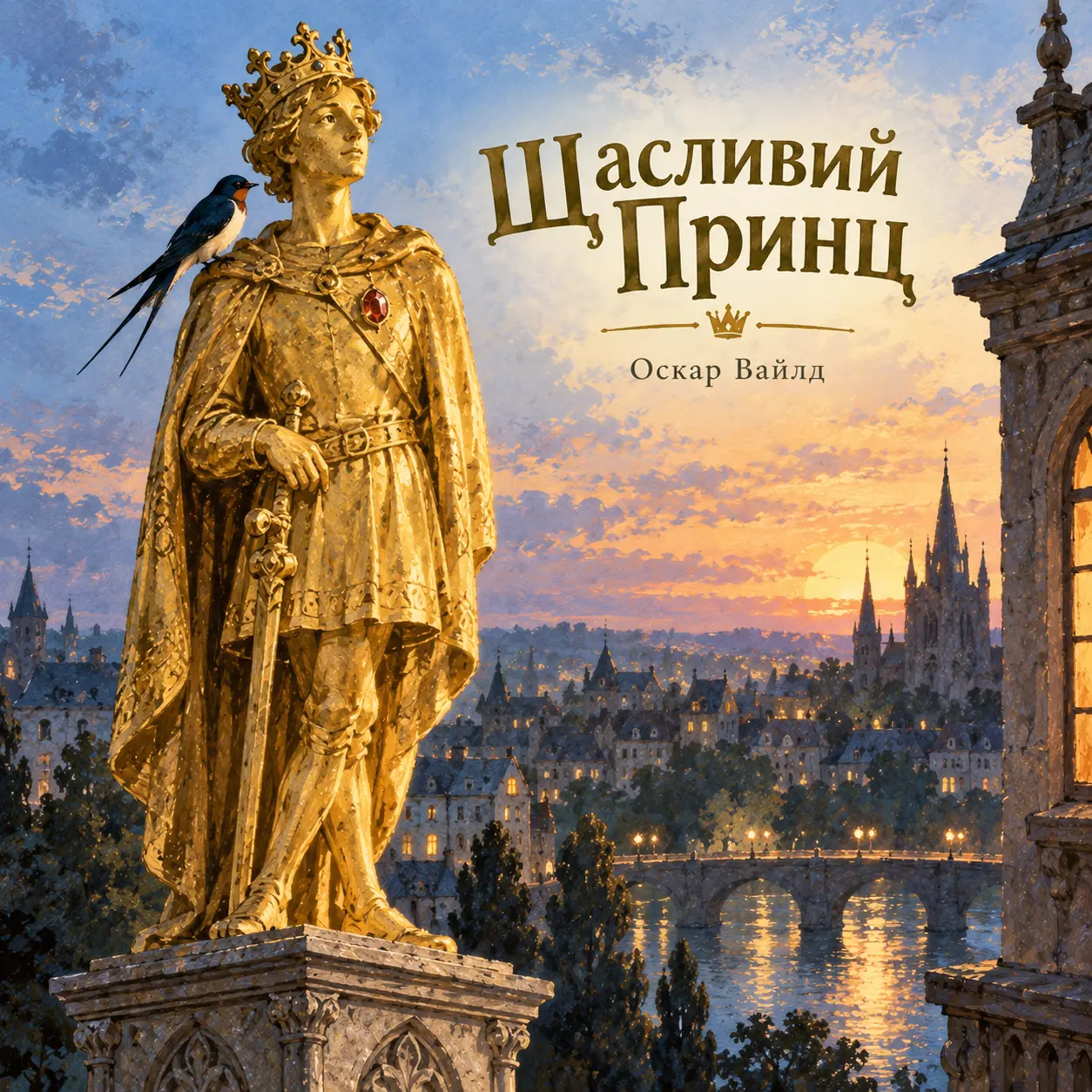 Ілюстрація до казки «Щасливий принц»