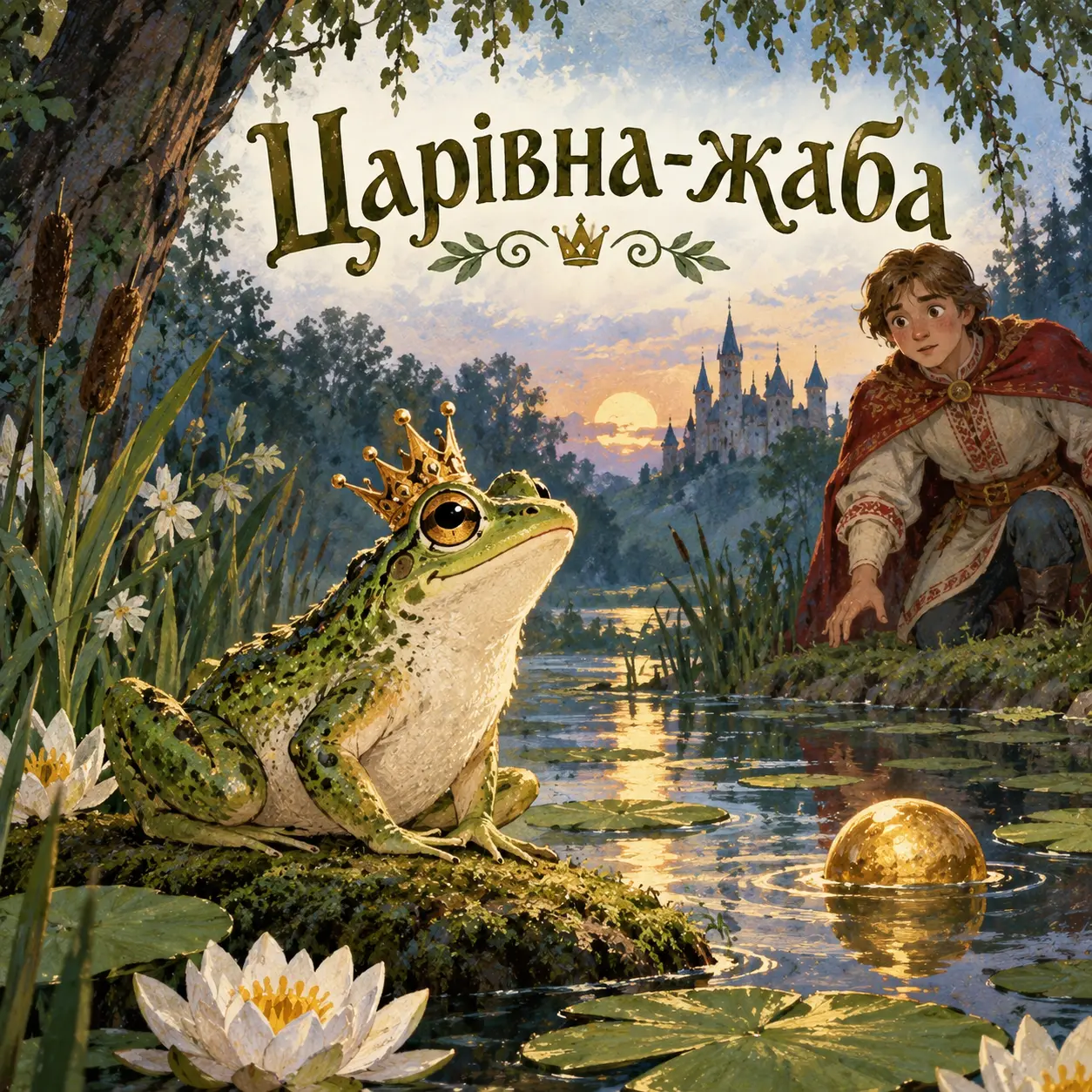 Ілюстрація до казки «Царівна-жаба»