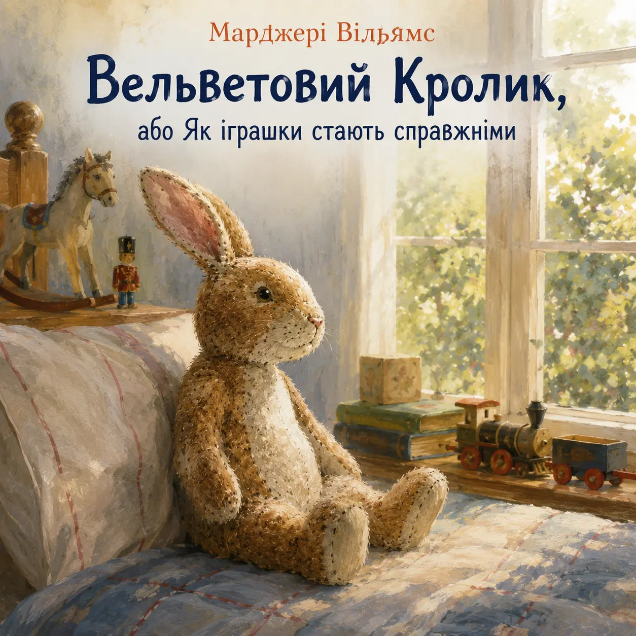 Ілюстрація до казки «Вельветовий Кролик, або Як іграшки стають справжніми»