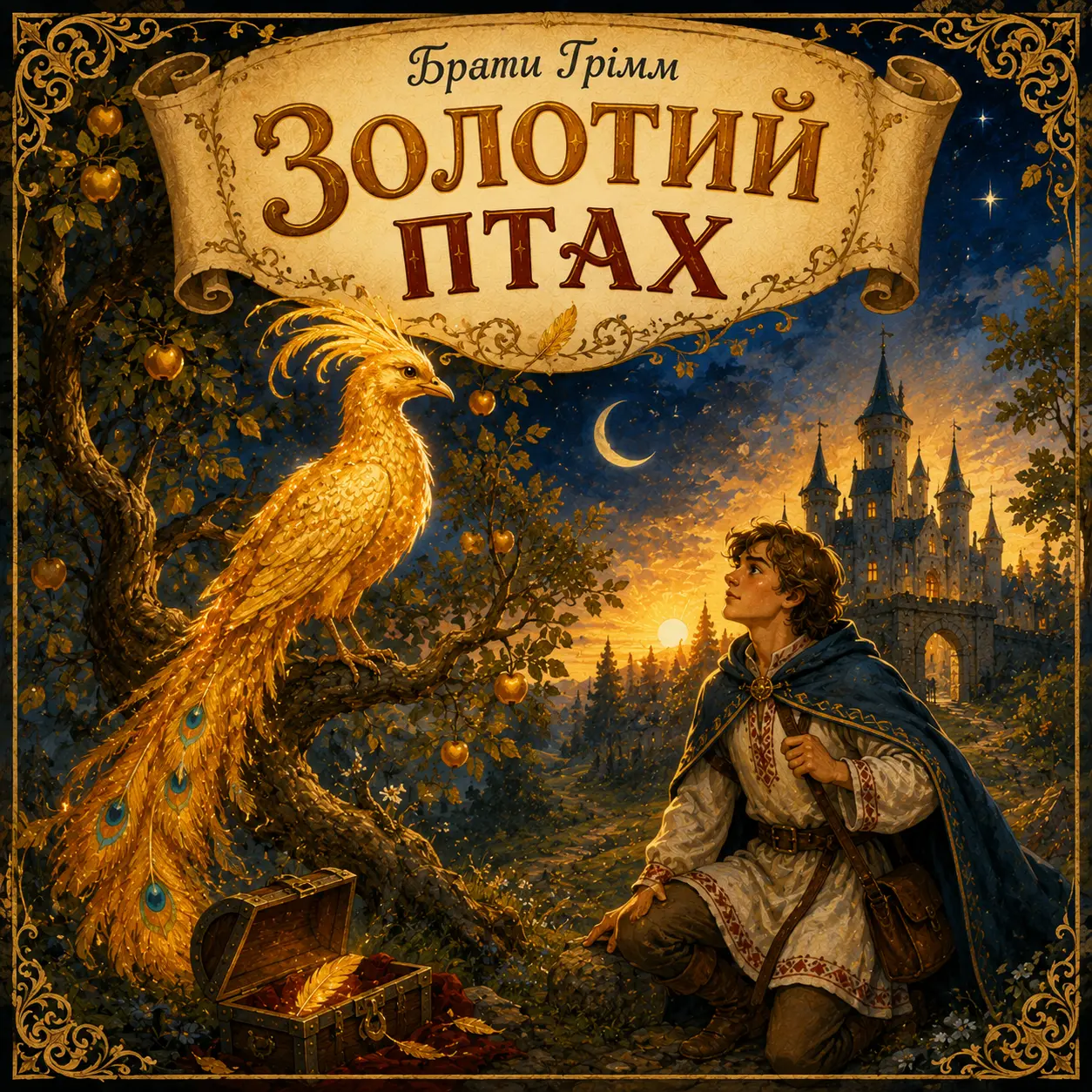 Ілюстрація до казки «Золотий птах»